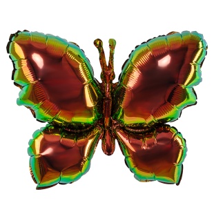 Шар (29''/74 см) Фигура, Бабочка (надув воздухом), Фантом, Градиент, 1 шт. в уп.