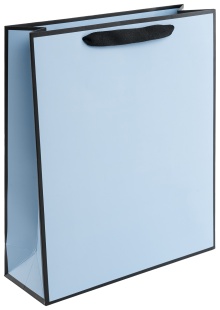 Пакет подарочный, 230гр, Премиум, Светло-голубой, 40*30*12 см, 1 шт.